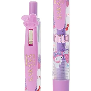 Amazon.co.jp: Sanrio My Melody Zebra SARASA CLIP 5 Color Set